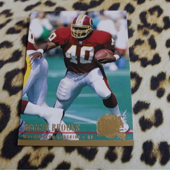 Reggie Brooks #308 Football Card - Picture 1 of 2
